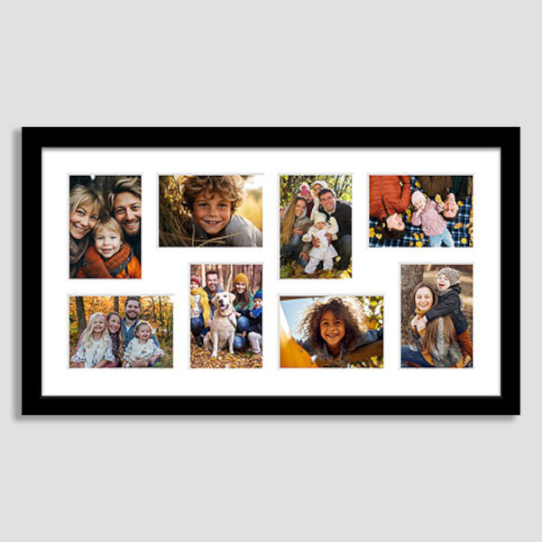 Picture frames for 8 photos