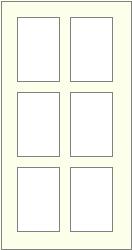 6 portrait over 3 rows