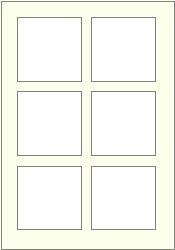 6 square apertures hangs vertical