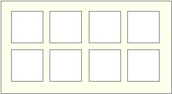 Takes 8 5" x 5" photos