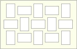 Takes 15 6" x 4" photos