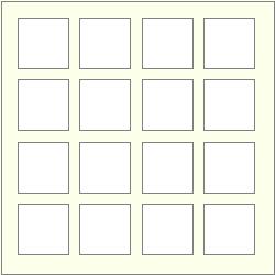 Takes 16 5" x 5" photos