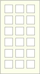 Takes 18 3" x 3" photos