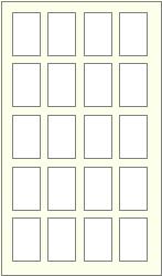 Takes 20 4" x 6" photos