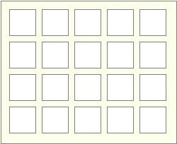 Takes 20 5" x 5" photos