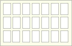 Takes 21 4" x 6" photos