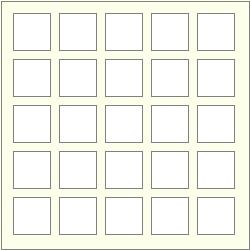 Takes 25 5" x 5" photos