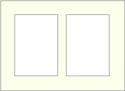 Takes 2 5" x 7" photos