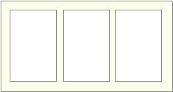 Takes 3 8" x 12" photos