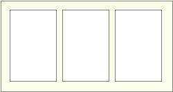 Takes 3 8" x 12" photos