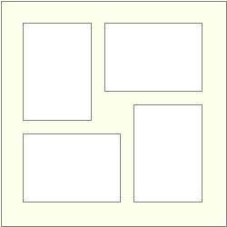 Takes 4 7" x 5" photos