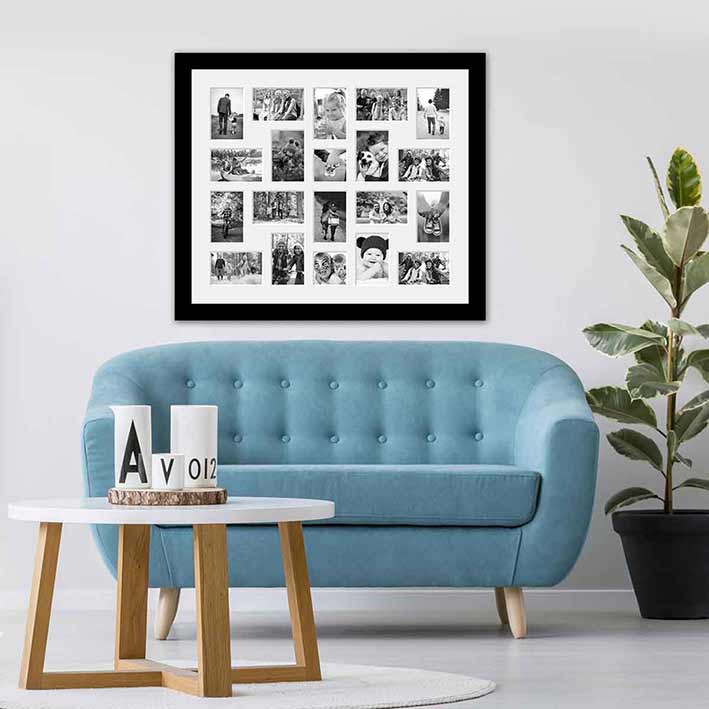 Extra Large Collage Picture Frames - Foter  Large collage picture frames,  Framed photo collage, Frame wall collage