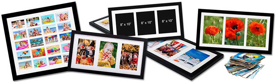Family Photo Picture Frame Multi Aperture 4 x 6 PH2142-FA 