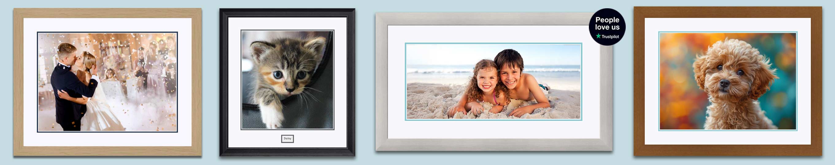 Digital photos printed and framed online