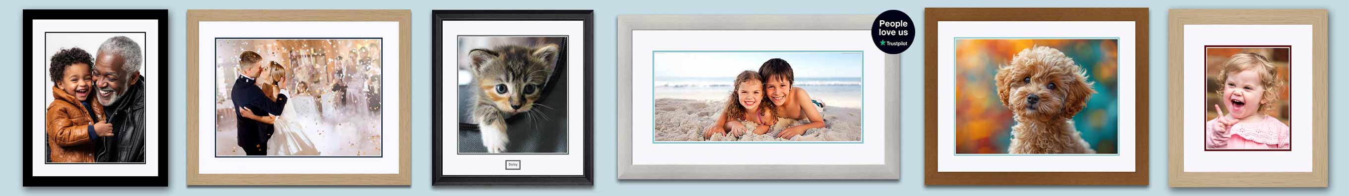 Photos printed and framed online