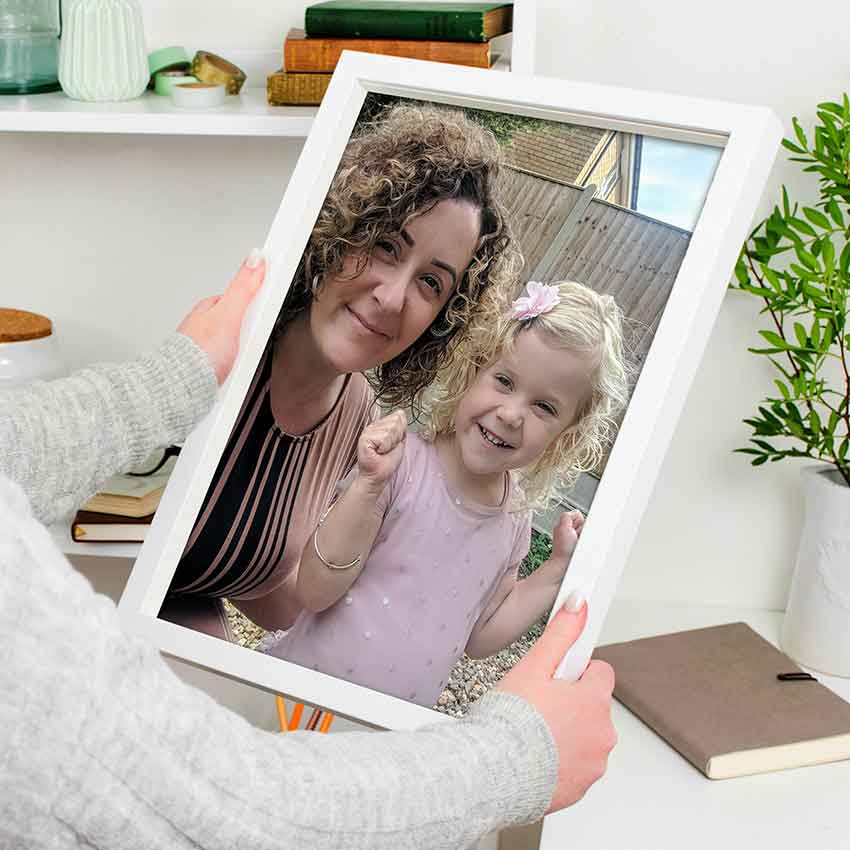 Photos printed and framed