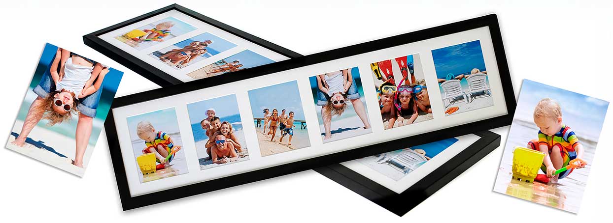 multi-photo frame to hold 6 photos